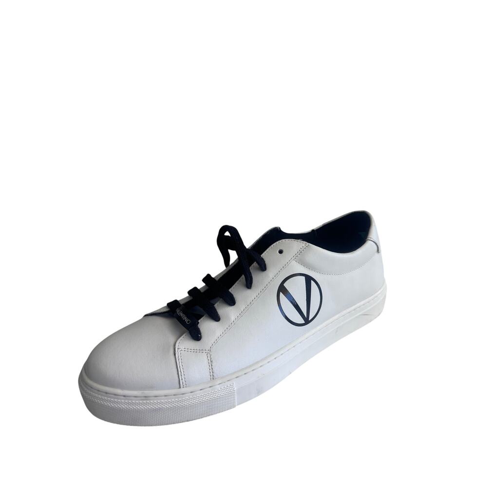 Valentino by Mario Valentino Low-Top Sneakers White Men's Size 45